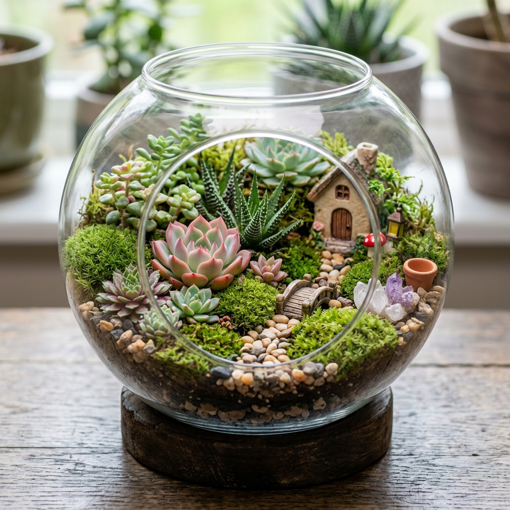 Mini Teraryum Bahçesi