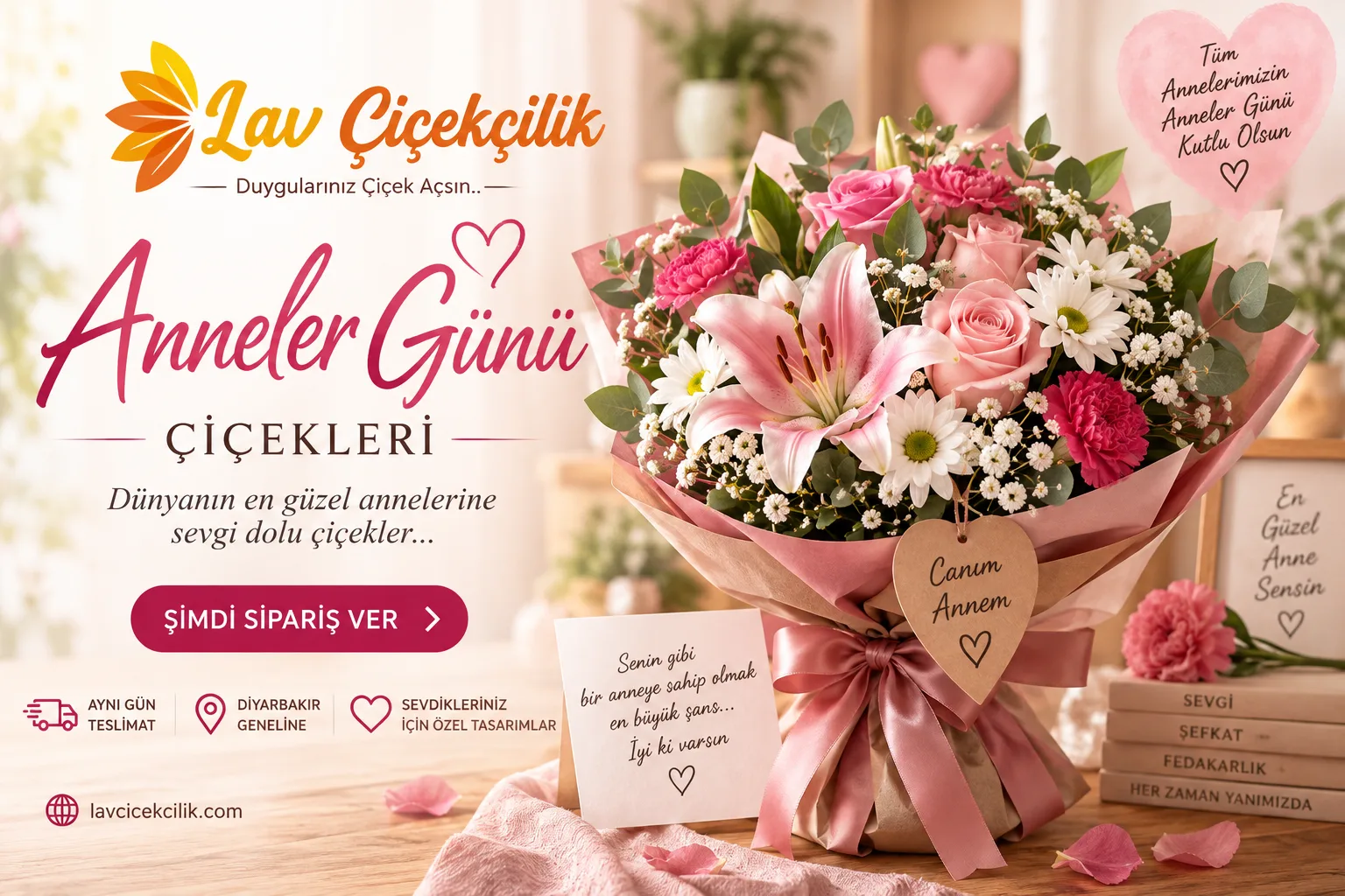 Anneler Günü Çiçekleri