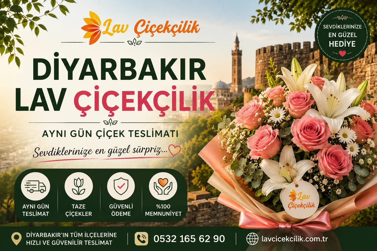 Metropol Çiçekçi | Metropol Bölgesine Aynı Gün Çiçek Teslimatı