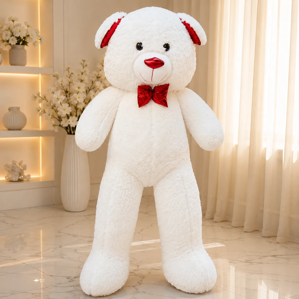180 CM Beyaz Dev Peluş Ayıcık