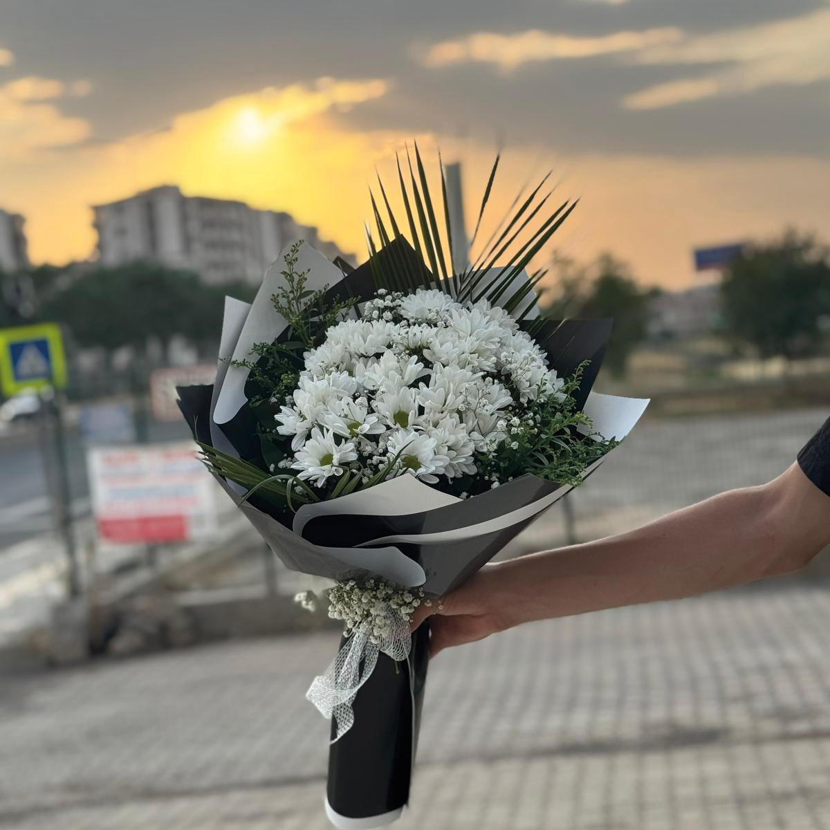 Zarif Papatya Buketi