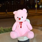 Pembe Ayıcık 80 cm – Sevimli Peluş Hediye